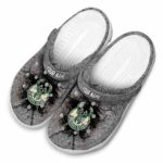 personalized milwaukee bucks cracked ground texture clog best selling