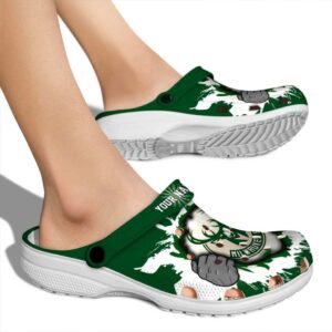 personalized milwaukee bucks gripping hand clog fashion forward