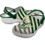 personalized milwaukee bucks star spangled graphic clog best selling