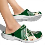 personalized milwaukee bucks vibrant dual tone clog best selling