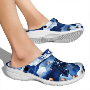 personalized minnesota golden gophers ocean waves clog fashion forward