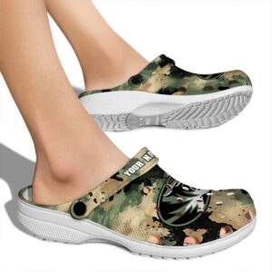 personalized missouri tigers camouflage craze clog fashion forward