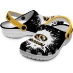 personalized missouri tigers splash art clog best selling