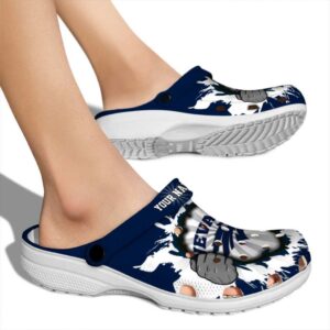 personalized nevada wolf pack gripping hand clog fashion forward