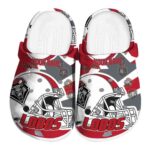 personalized new mexico lobos football helmet clog best selling