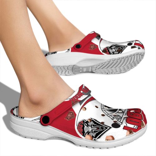 personalized new mexico lobos football helmet clog fashion forward