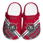 personalized new mexico lobos football motif clog best selling