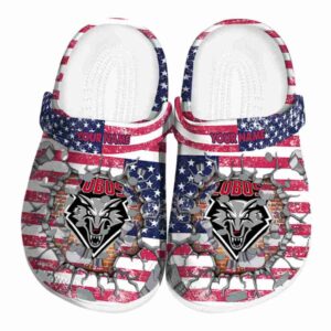 personalized new mexico lobos freedom splinter clog best selling