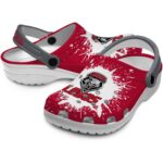 personalized new mexico lobos splash art clog best selling