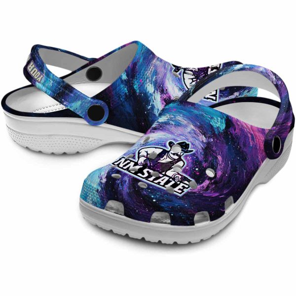 personalized new mexico state aggies galaxy swirl clog high quality