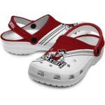 personalized new mexico state aggies striped accents clog best selling