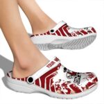 personalized new mexico state aggies zigzag paint burst clog best selling