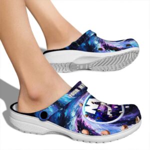 personalized new york islanders galaxy swirl clog fashion forward