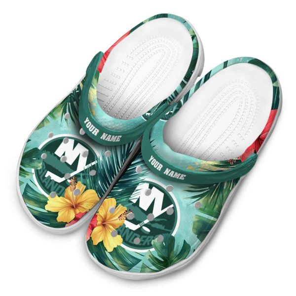 personalized new york islanders tropical vibes clog latest model