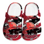 personalized northern illinois huskies baseball helmet clog best selling