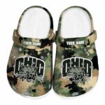 personalized ohio bobcats camouflage craze clog best selling