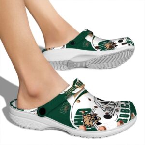 personalized ohio bobcats football helmet clog fashion forward