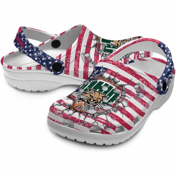 personalized ohio bobcats freedom splinter clog high quality