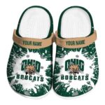 personalized ohio bobcats splash art clog best selling