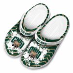 personalized ohio bobcats zigzag paint burst clog best selling