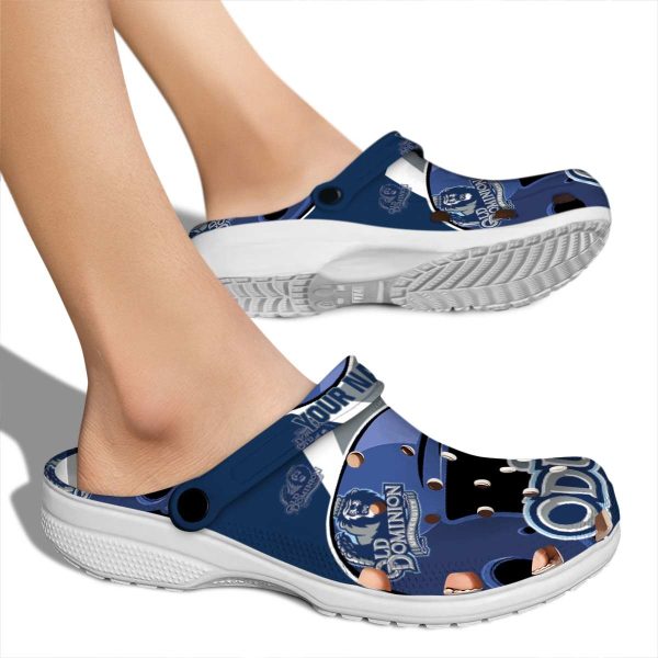 personalized old dominion monarchs baseball helmet clog fashion forward