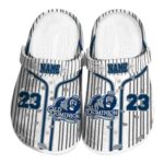 Personalized Old Dominion Monarchs Pinstripe Pattern Clog 1 personalized old dominion monarchs pinstripe pattern clog best selling