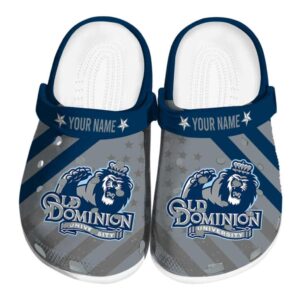 personalized old dominion monarchs star spangled graphic clog best selling