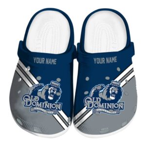 personalized old dominion monarchs striped accents clog best selling