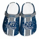 personalized old dominion monarchs vertical stripes clog best selling
