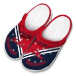 personalized ole miss rebels baseball motif clog best selling