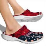 personalized ole miss rebels star spangled side pattern clog best selling