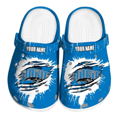 personalized orlando magic splash motif background clog best selling