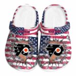 personalized philadelphia flyers freedom splinter clog best selling