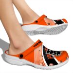 personalized philadelphia flyers vibrant dual tone clog best selling