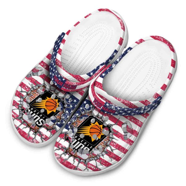 personalized phoenix suns freedom splinter clog latest model