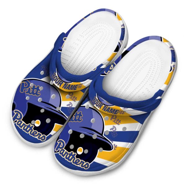 personalized pittsburgh panthers baseball helmet clog latest model