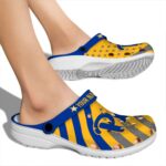 personalized pittsburgh panthers star spangled graphic clog best selling