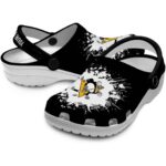 personalized pittsburgh penguins splatter background clog best selling