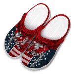 personalized portland trail blazers star spangled side pattern clog best selling
