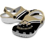 personalized purdue boilermakers baseball motif clog best selling