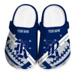personalized rice owls football motif clog best selling