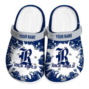 personalized rice owls splash art clog best selling