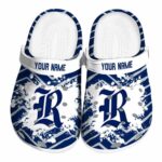 personalized rice owls zigzag paint burst clog best selling