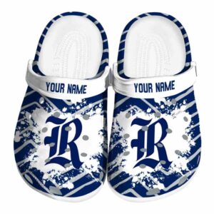 personalized rice owls zigzag paint burst clog best selling