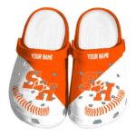 personalized sam houston bearkats baseball motif clog best selling
