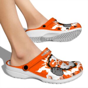personalized sam houston bearkats gripping hand clog fashion forward