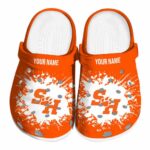 personalized sam houston bearkats splatter background clog best selling