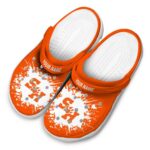 personalized sam houston bearkats splatter background clog best selling