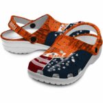 customized boston college eagles splatter pattern clog best selling