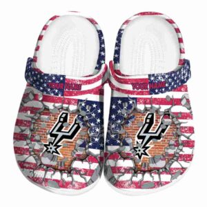 personalized san antonio spurs freedom splinter clog best selling